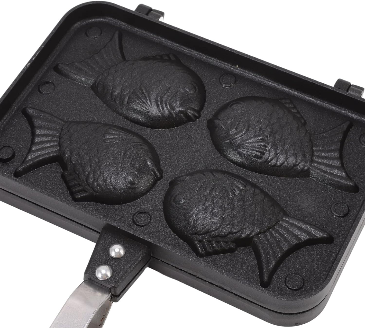 Máquina para hacer gofres, molde Taiyaki en forma de pescado, antiadherente, para hornear gofres, herramienta para hornear para el hogar, cocina,