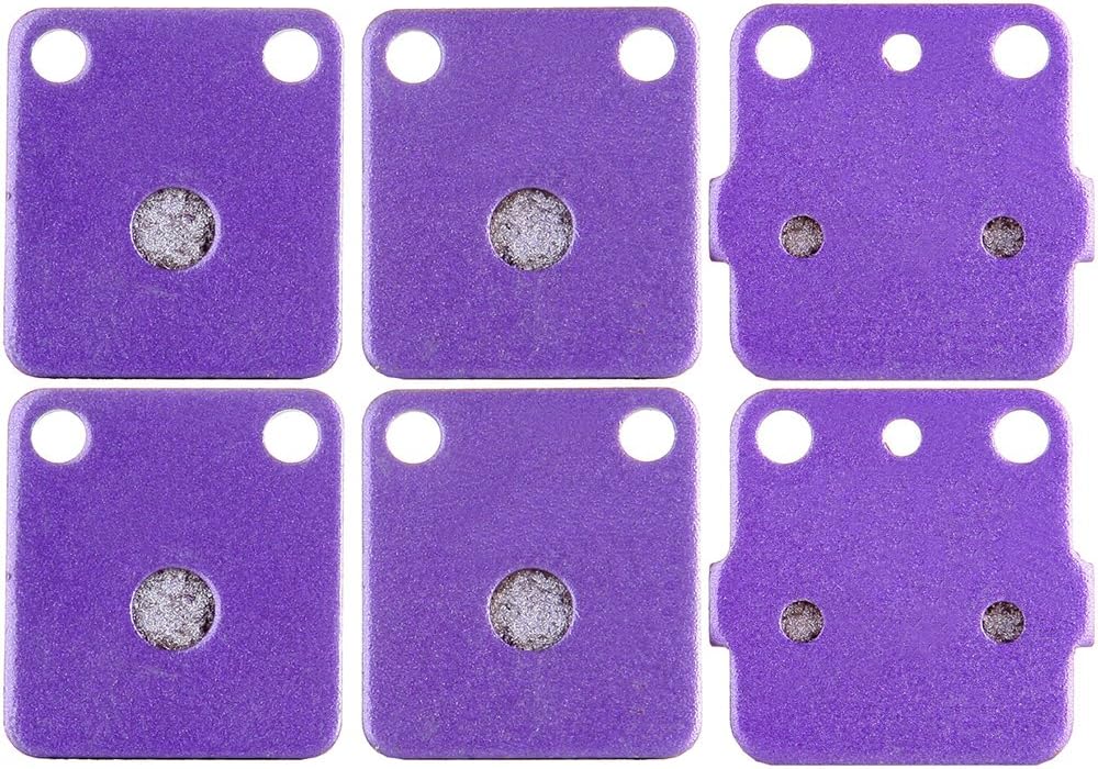 Kit de pastillas de freno de fibra de carbono FA54 FA84 para YFZ350 Banshee 1988-2005 para Wolverine 350 1995-2005 para Banshee 350 YFZ350 1990-2006