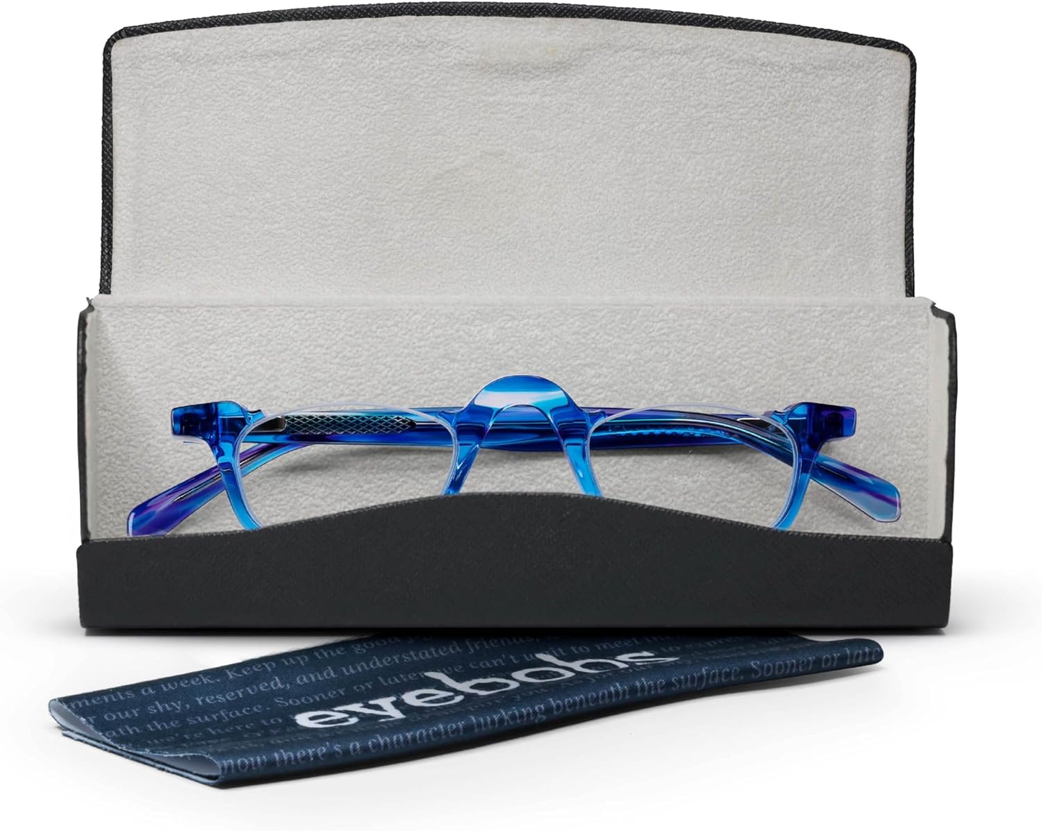 eyebobs – Untamed  Gafas de lectura prémium para hombres y mujeres  Monturas de medio borde para caras promedio  Disponible en 0.0x – 4.0x