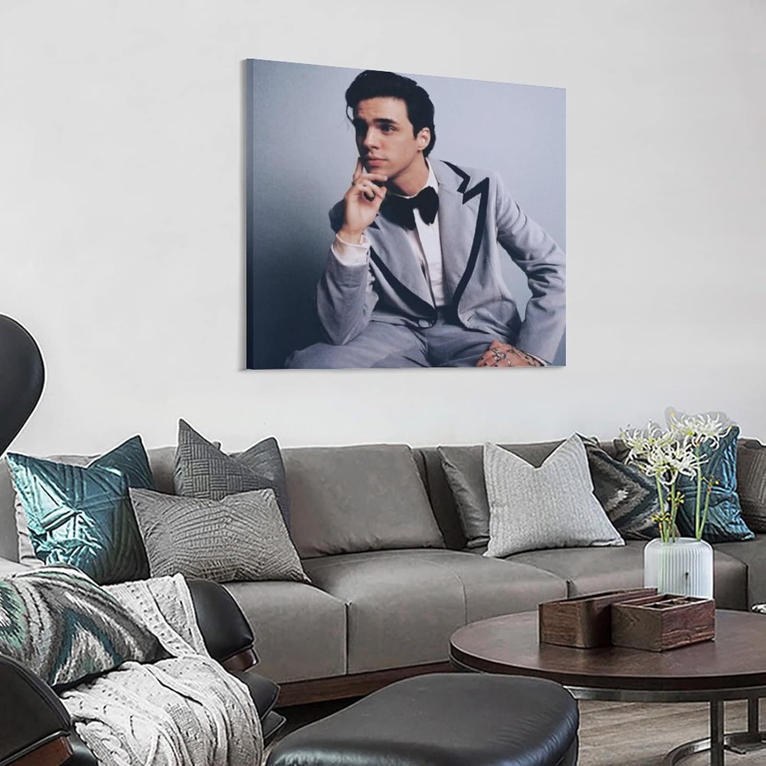 DAXXIN Stephen Sanchez – Póster de lienzo decorativo para pared, sala de estar, dormitorio, decoración de regalo, estilo de marco de 12 x 12