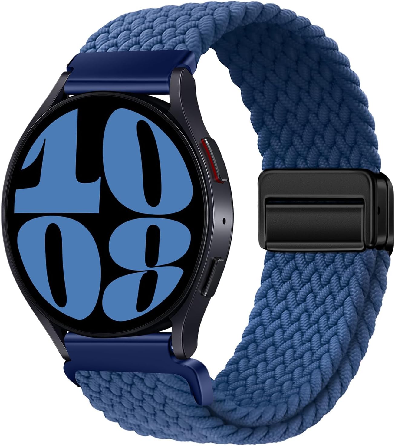 Correa trenzada compatible con Samsung Galaxy Watch 456 de 1.575 pulgadas, 1.732 pulgadas, Galaxy Watch 6 Classic Band de 1.614 pulgadas, 1.772