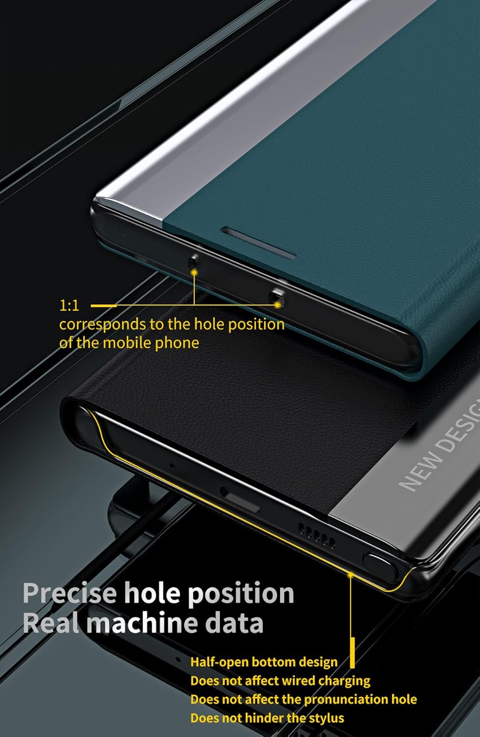 Ysnzaq Funda magnética con función atril para Xiaomi Poco F4 GTRedmi K50 Gaming, Ultra Slim TPU Cuero a prueba de golpes Soporte de carga