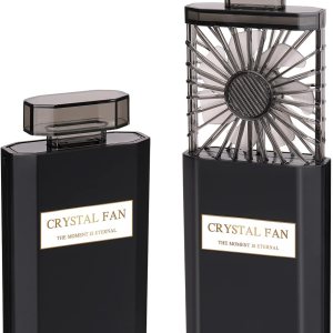 seOSTO Mini ventilador portátil recargable, ventilador alimentado por batería, ventilador de mano con ventilador eléctrico de 3 velocidades para seOSTO Mini ventilador portátil recargable, ventilador alimentado por batería, ventilador de mano con ventilador eléctrico de 3 velocidades para