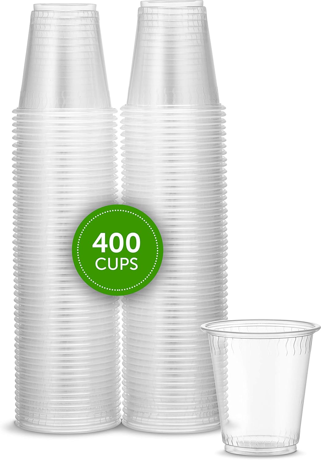 Vasos de plástico transparentes, desechables y reutilizables Plasticpro