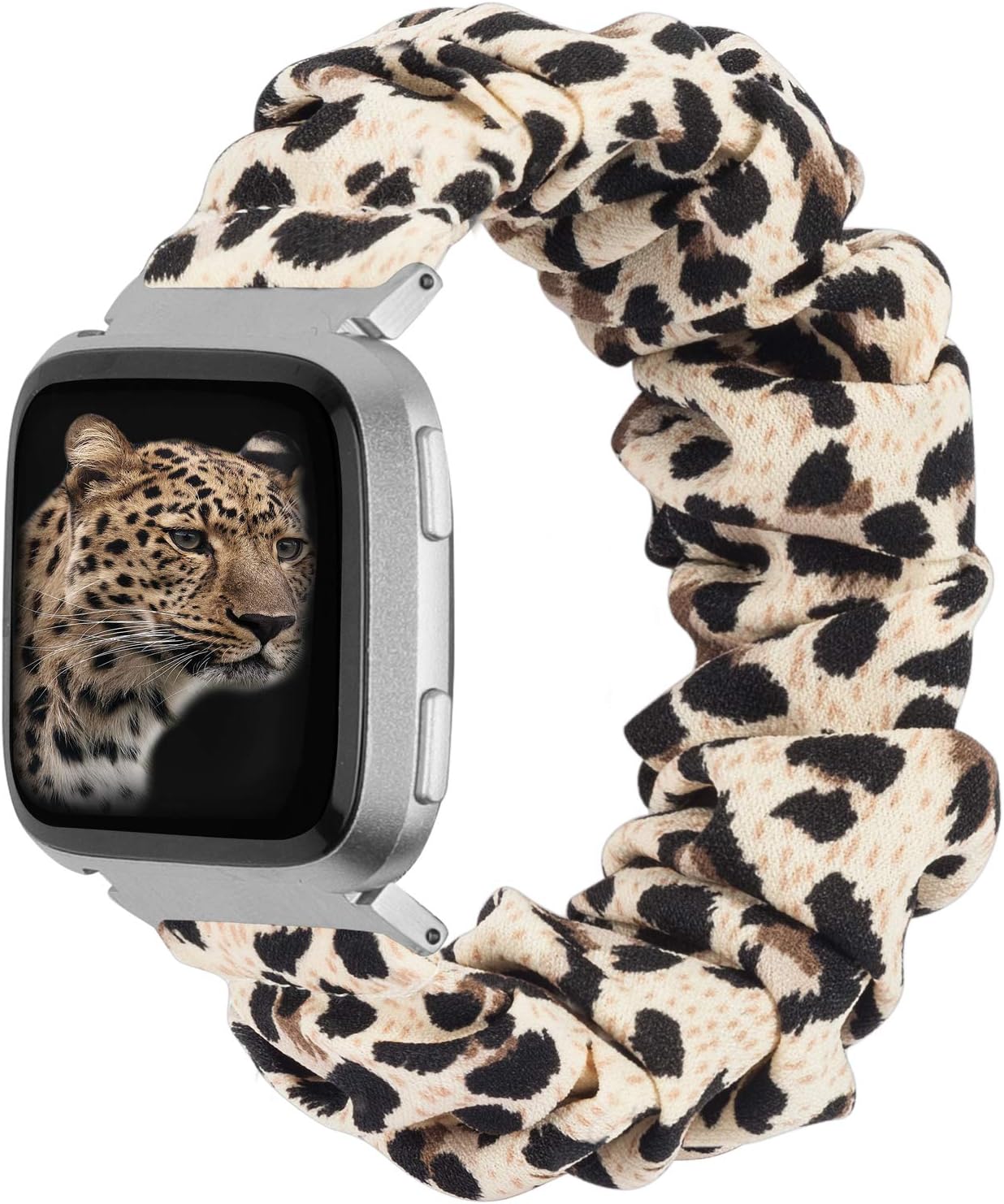 TOYOUTHS – Bandas elásticas para Fitbit VersaVersa 2Versa Lite, edición especial para mujeres, niñas, elásticas, de tela, estampadas, de repuesto,