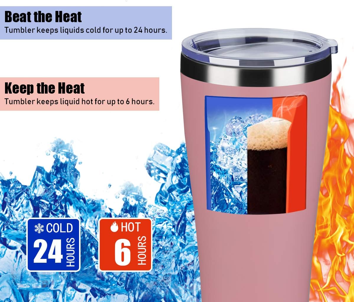 MEWAY – Vaso de café de 32onzas