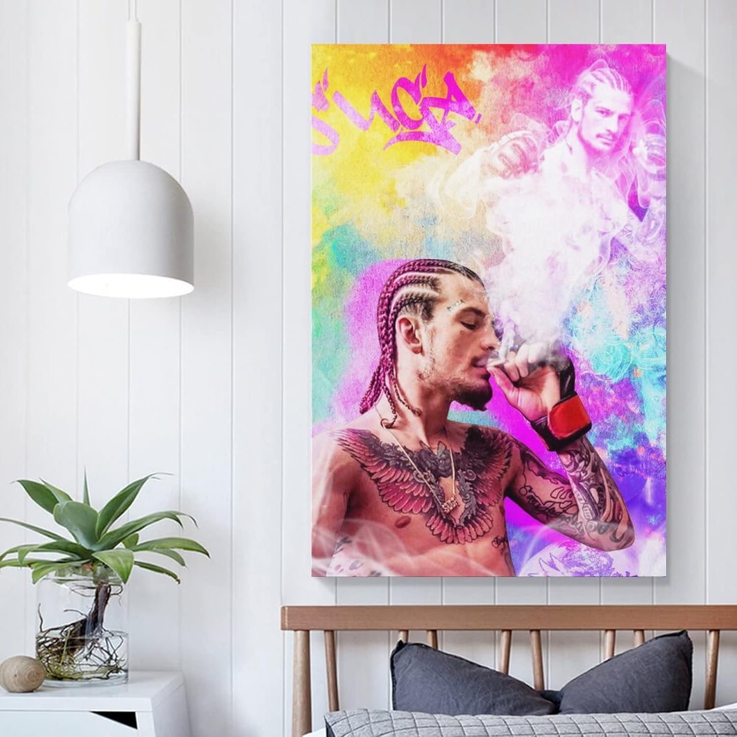Sean O’Malley – Póster de arte de estrella de boxeo para regalo, póster de pintura en lienzo, arte de pared, decoración moderna, enmarcado, sin