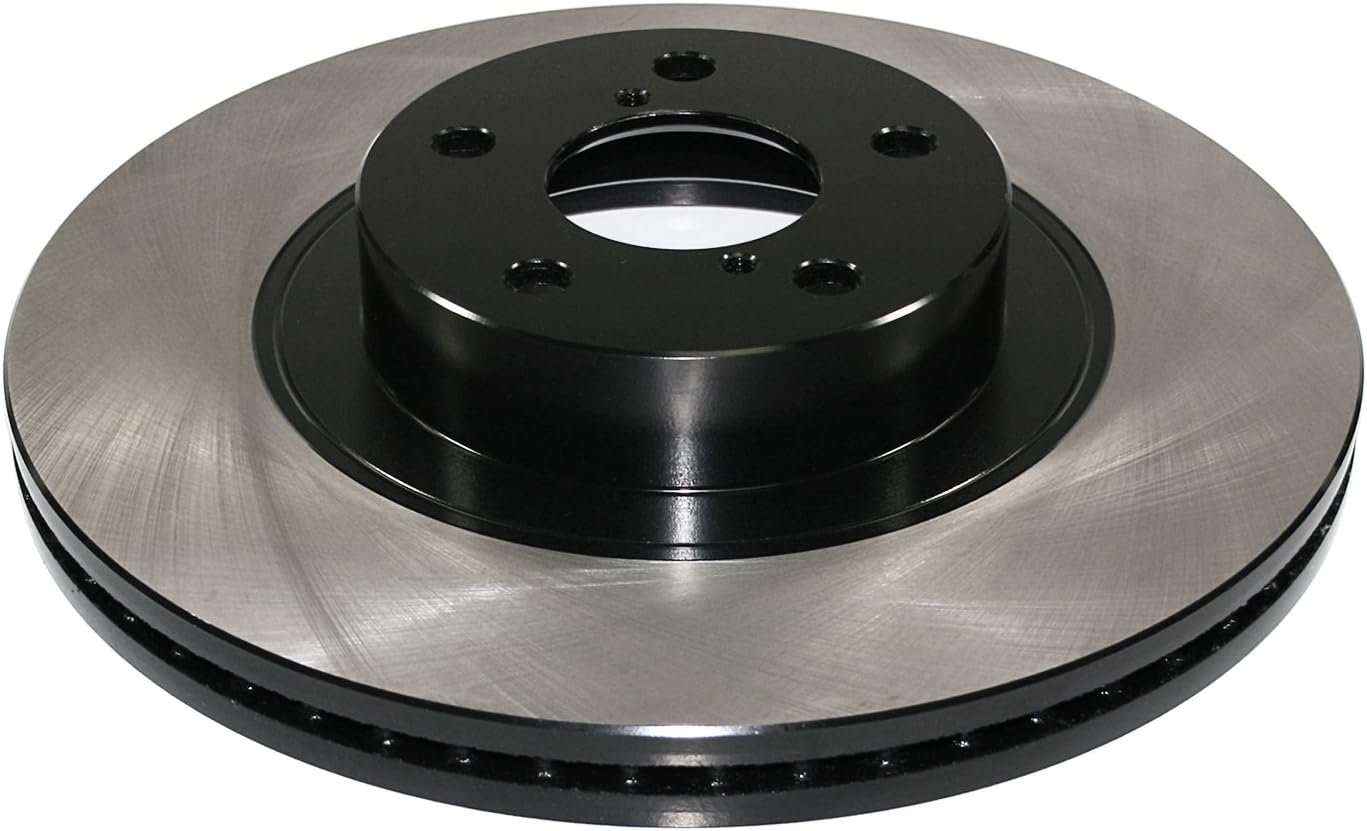 Durago Rotor de freno ventilado delantero de la serie electroforética