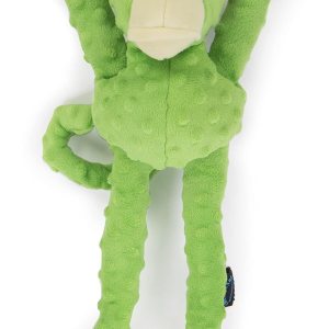 Juguete para perro de felpa resistente, goDog Crazy Tugs sasquatches con tecnología Chew Guard , Lime Monkey, L, Lime Juguete para perro de felpa resistente, goDog Crazy Tugs sasquatches con tecnología Chew Guard , Lime Monkey, L, Lime