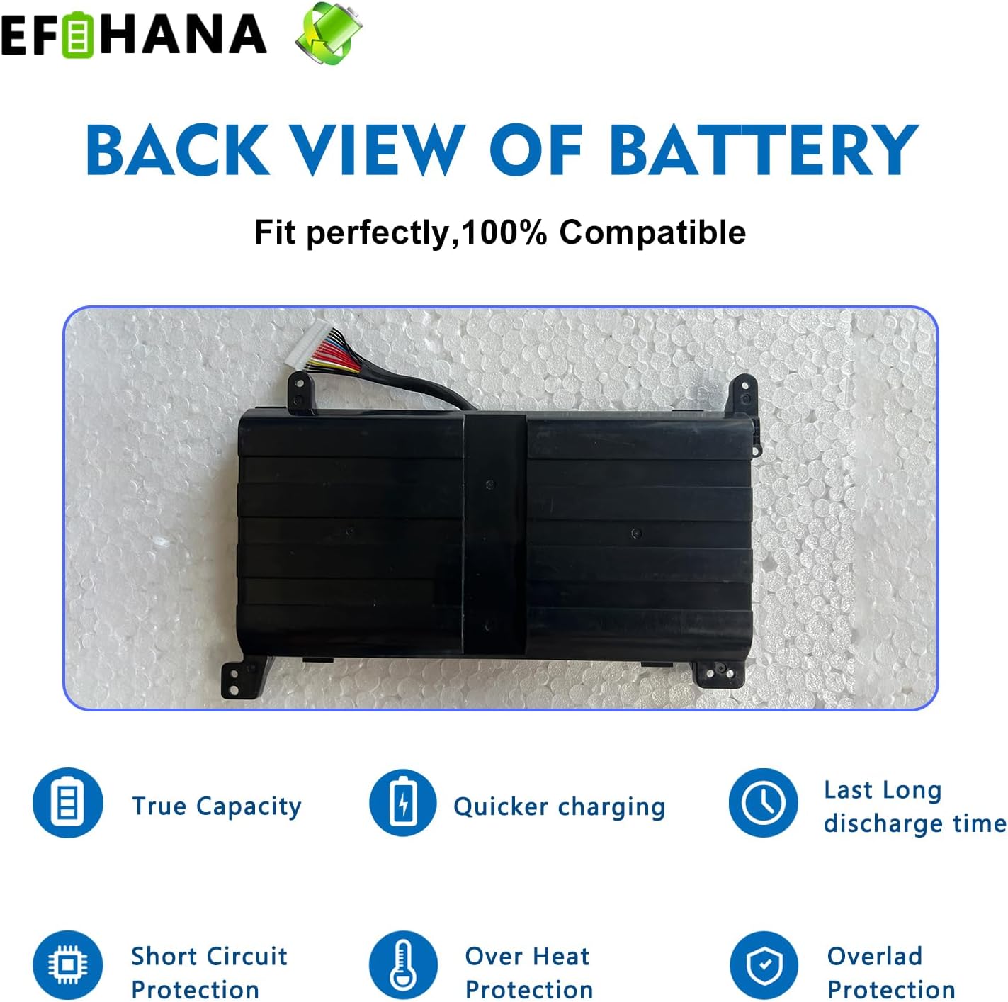FM08 HSTNN-LB8B – Batería de repuesto para laptop HP Omen 17-AN013TX 17-AN014TX 17-AN014NG 17-an008ur Series TPN-Q195 922752-421 922753-421