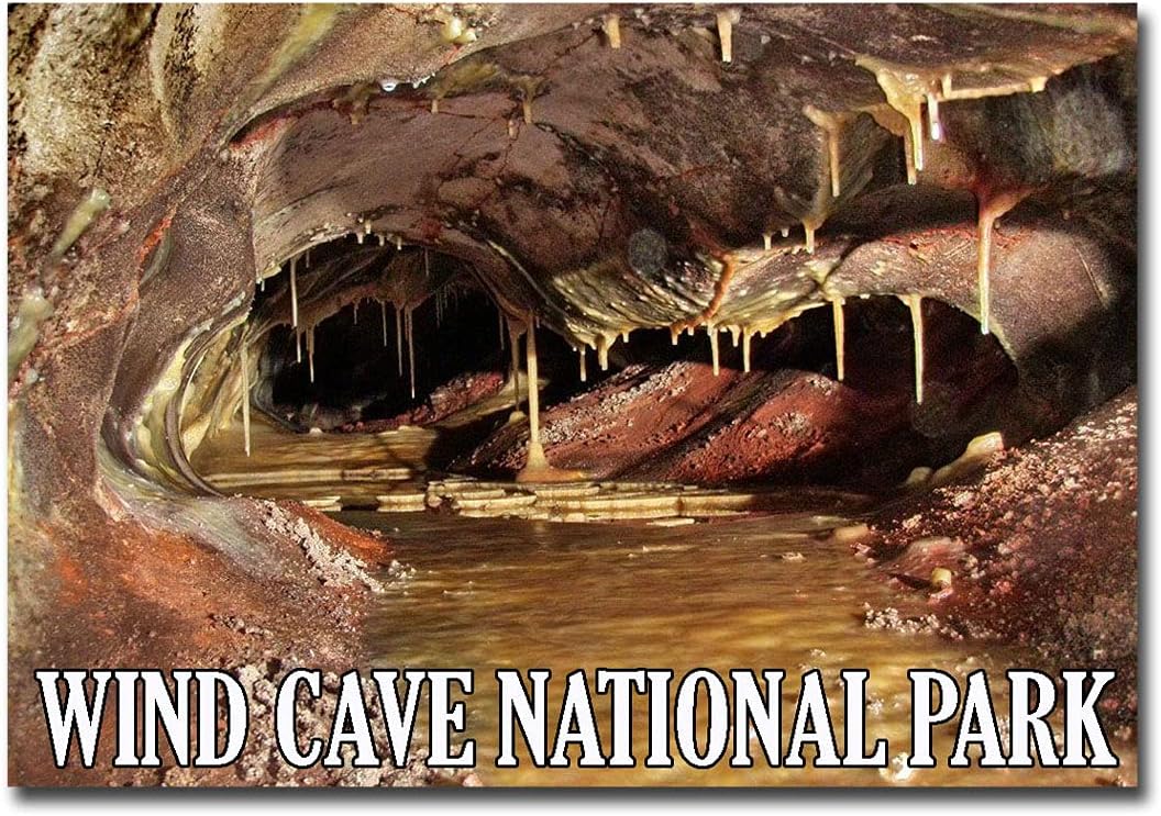 Wind Cave National Park Dakota del Sur imán para nevera, tamaño 2.5″ x 3.5″