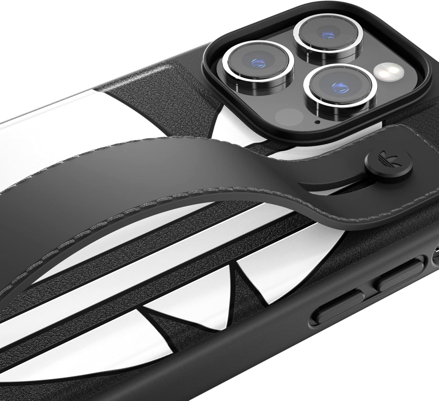 adidas Funda diseñada para iPhone 14 Pro Max con agarre y soporte para teléfono  Protección contra caídas y correa de mano  Compatible con carga