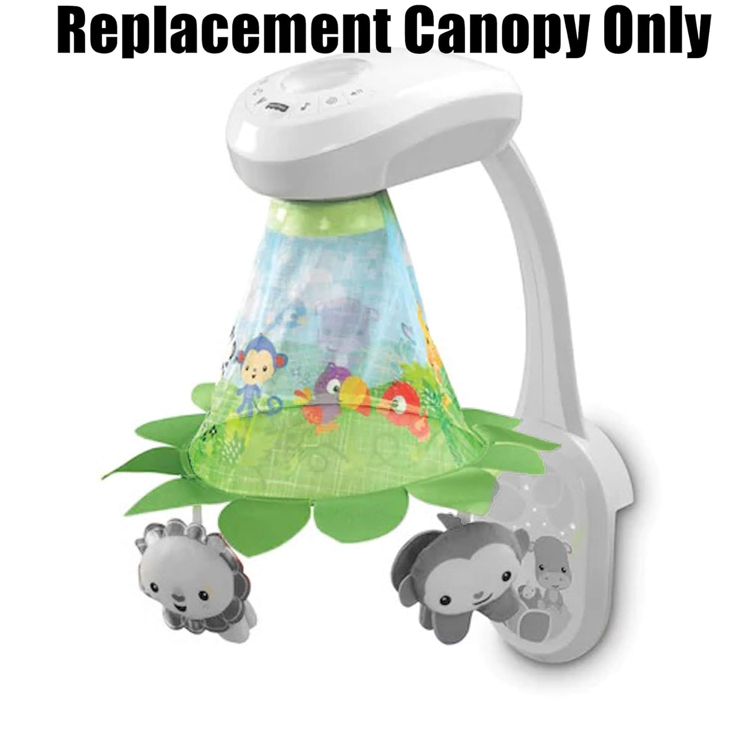Fisher-Price Rainforest Grow-with-Me DFP09 – Toldo de repuesto para proyección