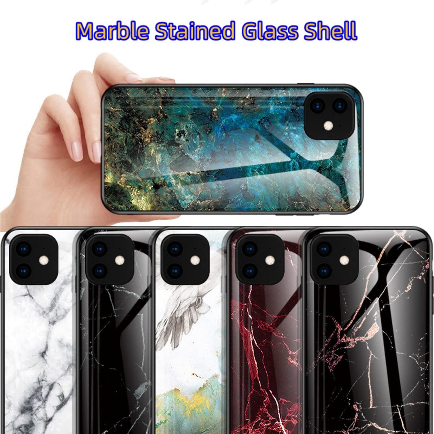 OLOBBIRD Funda de teléfono con diseño de mármol para Xiaomi Mi Redmi Note 10 4G 5G S Pro Max Lite, cubierta trasera hermosa ligera y fina, se siente