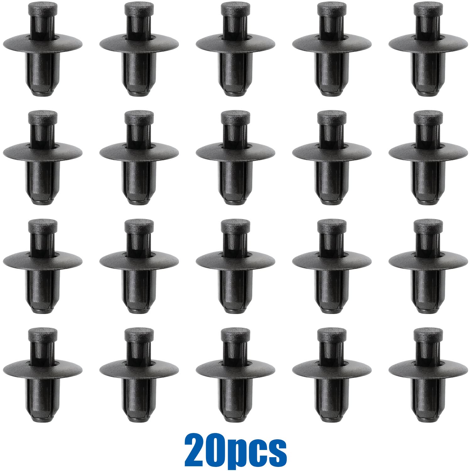 OAUTOO 20 piezas de conducto de aire de carenado y parachoques tipo empuje retenedor Clip 86155-2H100 para Hyundai Accent Azera Elantra Genesis