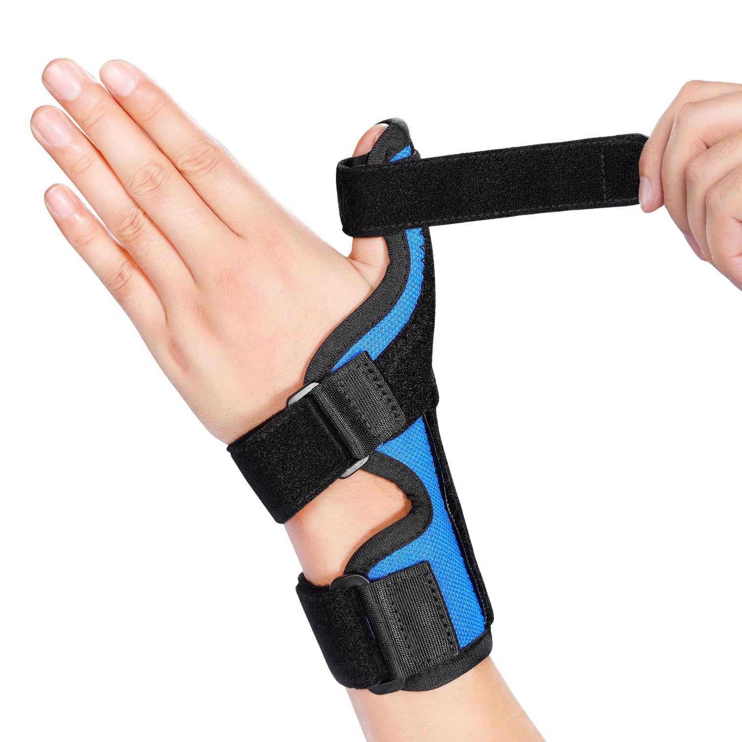Férula de pulgar Spica para mano derecha izquierda, de Quervains tenosinovitis tenosinovitis soporte para pulgar, gatillo estabilizador de pulgar