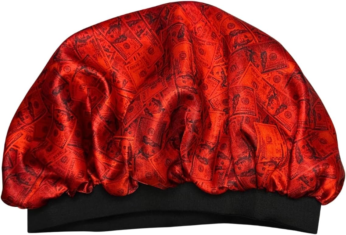 Gorro para hombre  Gorro de satén de seda para cabello rizado, rastas y trenzas  Gorro de noche de doble cara para dormir utilizado por hombres y