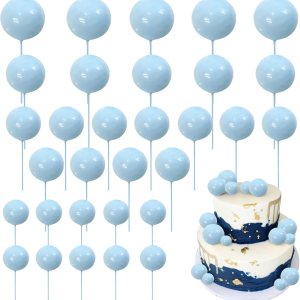 24 piezas de bolas para decoración de tartas, bolas, para cupcakes, bolas de espuma, decoración de tartas, mini globos para decoración de tartas, 24 piezas de bolas para decoración de tartas, bolas, para cupcakes, bolas de espuma, decoración de tartas, mini globos para decoración de tartas,
