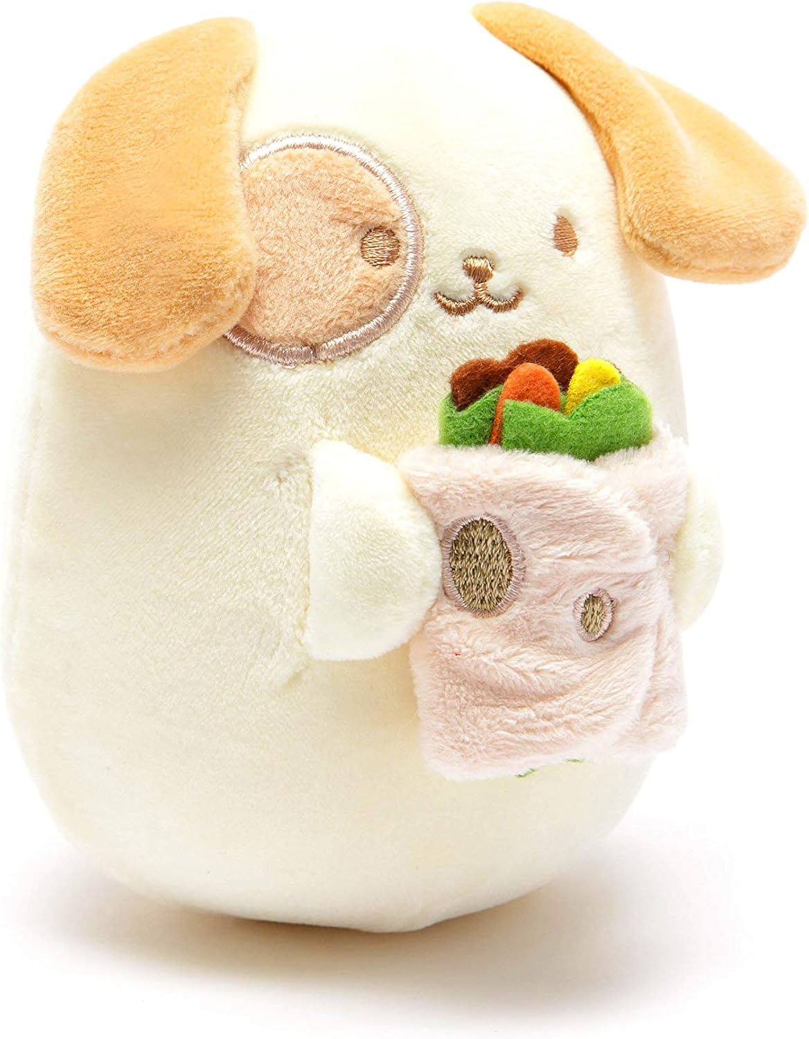 Anirollz Peluche de animal de peluche, muñeca pequeña de tela esponjosa de 3.5 pulgadas  Suave, cálido, lindo, cómodo, seguro  Almohada de
