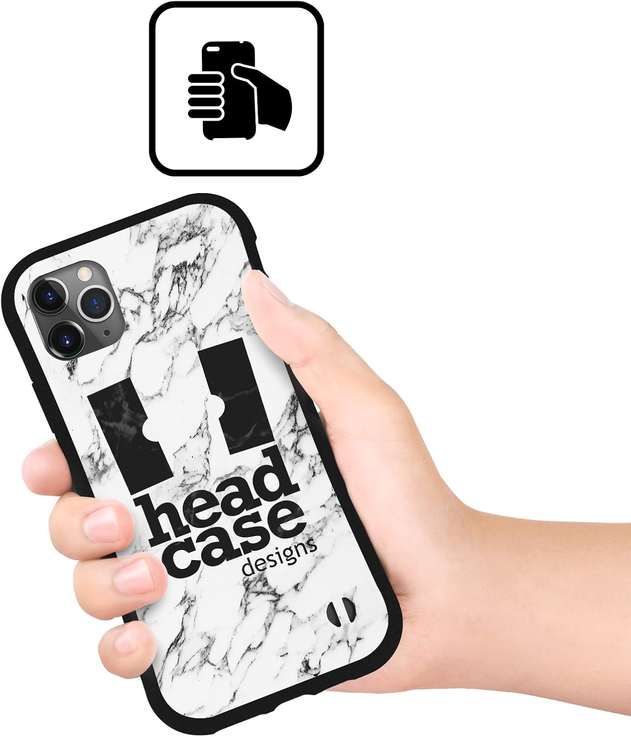 Head Case Designs Funda híbrida UA Crimson Tide con licencia oficial de la Universidad de Alabama compatible con Apple iPhone 15 Pro Max