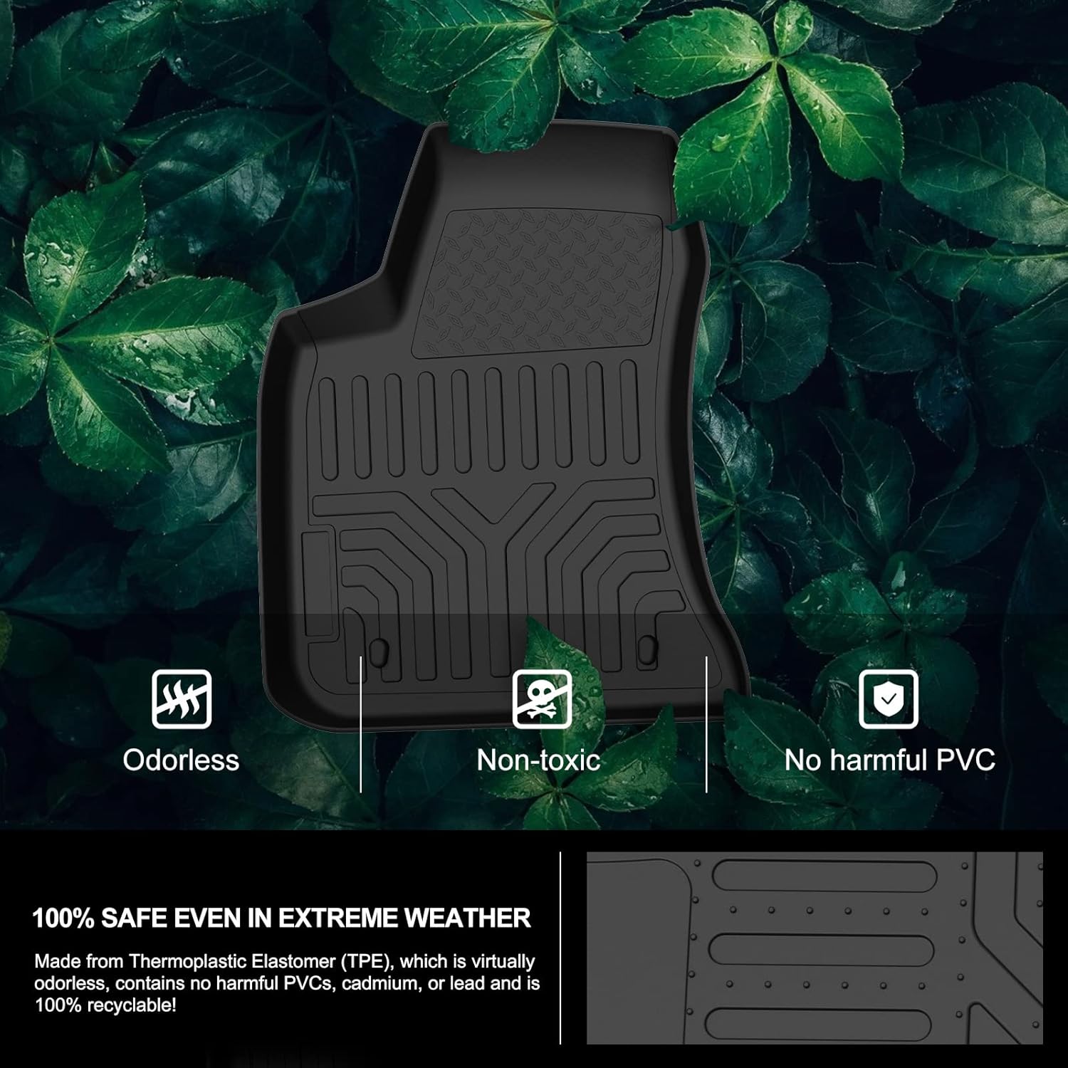 KIWI MASTER Alfombrillas y forro de carga compatibles con Dodge Charger RWDChrysler 300 RWD 2011-2023 para todo tipo de clima, revestimientos