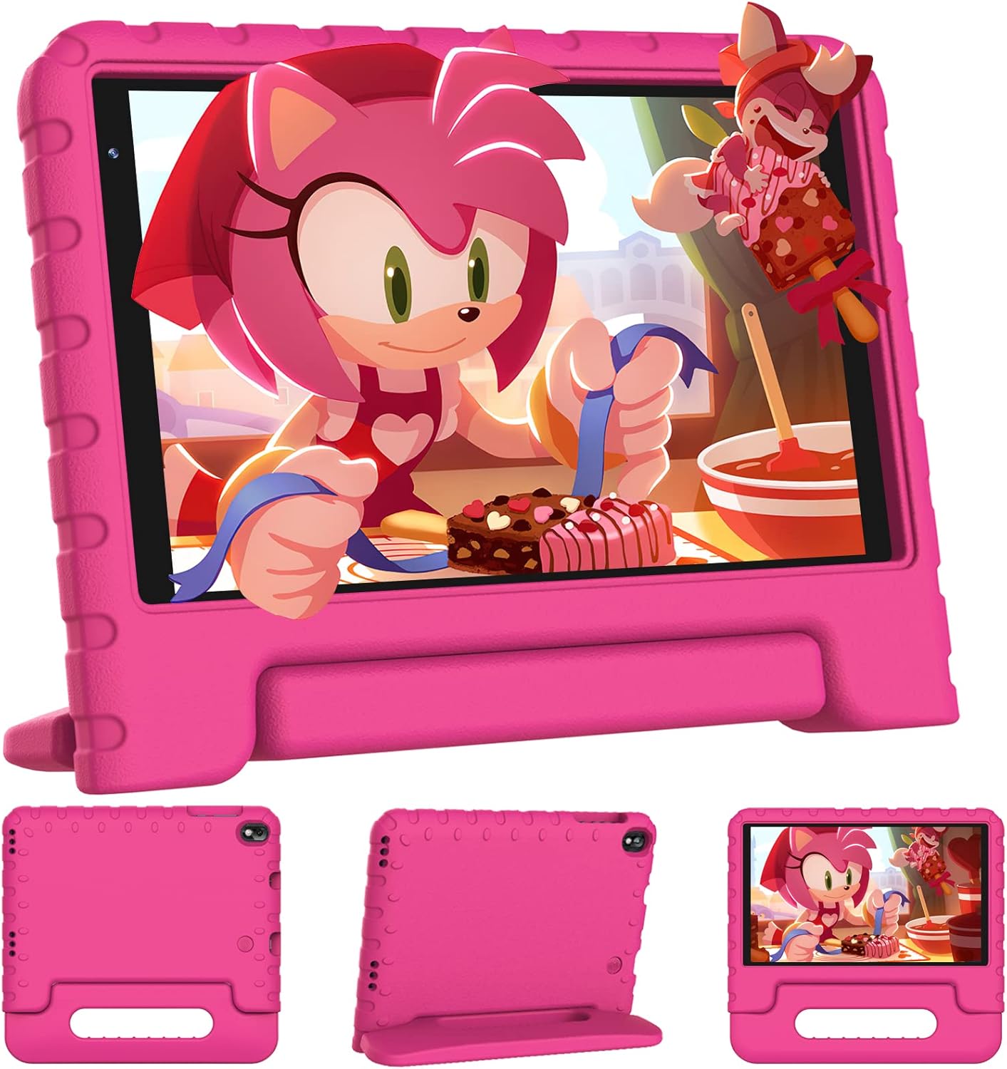 FACETEL Tableta para niños de 8 pulgadas Android 13 para niños, 7 GB de RAM, 64 GB ROM TF 512 GB, control parental, juego de rompecabezas, Bluetooth