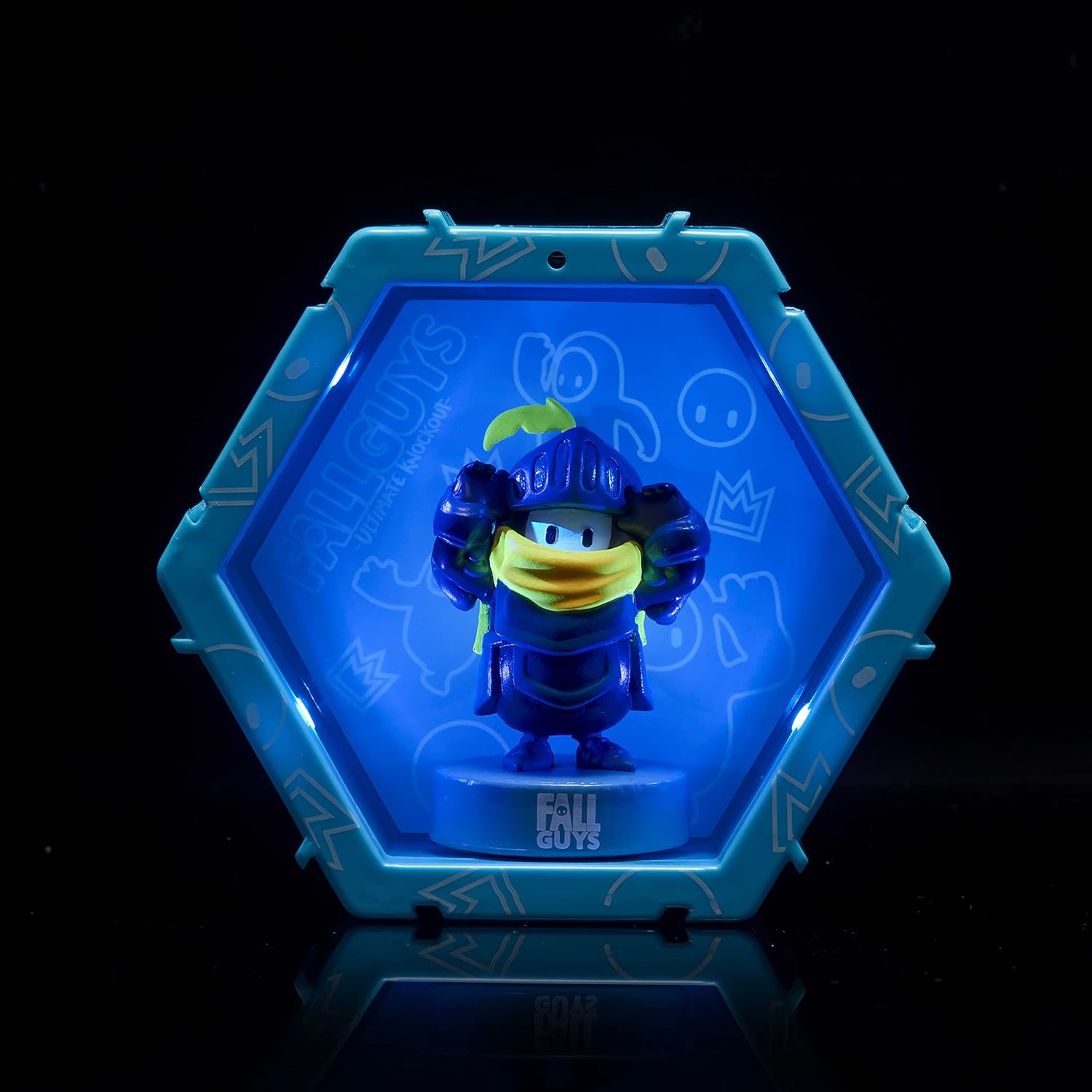 WOW! PODS Fall Guys Ultimate Knockout – Figura Paladin con cabeza de bola iluminada  Producto oficial, coleccionables, juguetes y regalos  para los