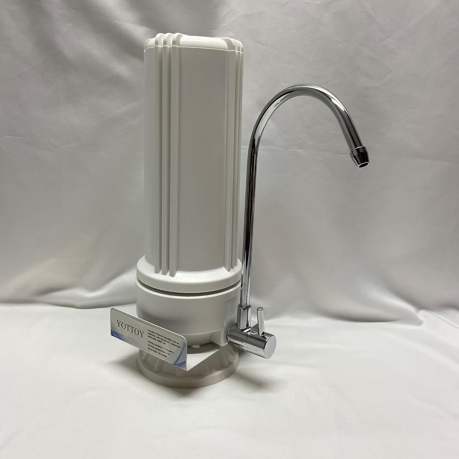Filtros YOTTOY para grifos, sistema de filtración de agua de encimera de alta calidad, filtros de agua portátiles fáciles de usar que transforman el
