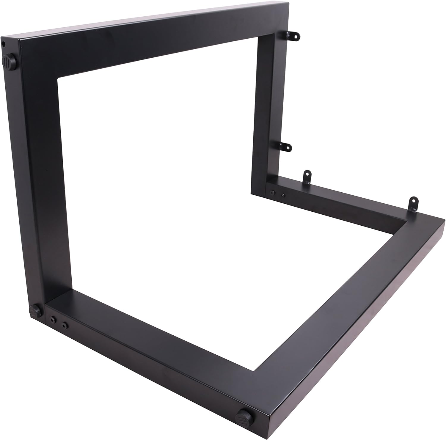 Patas de mesa de comedor de 34 pulgadas, patas de mesa de acero en forma de L, patas de mesa de estilo rústico, patas de mesa de oficina, patas de