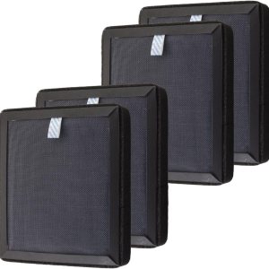 PUREBURG Paquete de 2 filtros HEPA de repuesto de alta eficiencia compatibles con Purafide XP120 purificador de aire, XP120-RF1 (incluye filtro de 4 PUREBURG Paquete de 2 filtros HEPA de repuesto de alta eficiencia compatibles con Purafide XP120 purificador de aire, XP120-RF1 (incluye filtro de 4