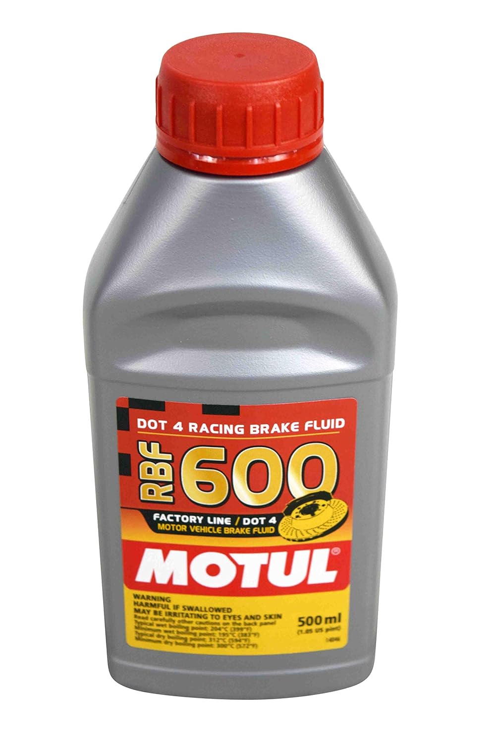 Motul 100949 RBF 600 DOT 4 100% sintético Factory Line Racing líquido de frenos con adhesivo Motul prémium (3)