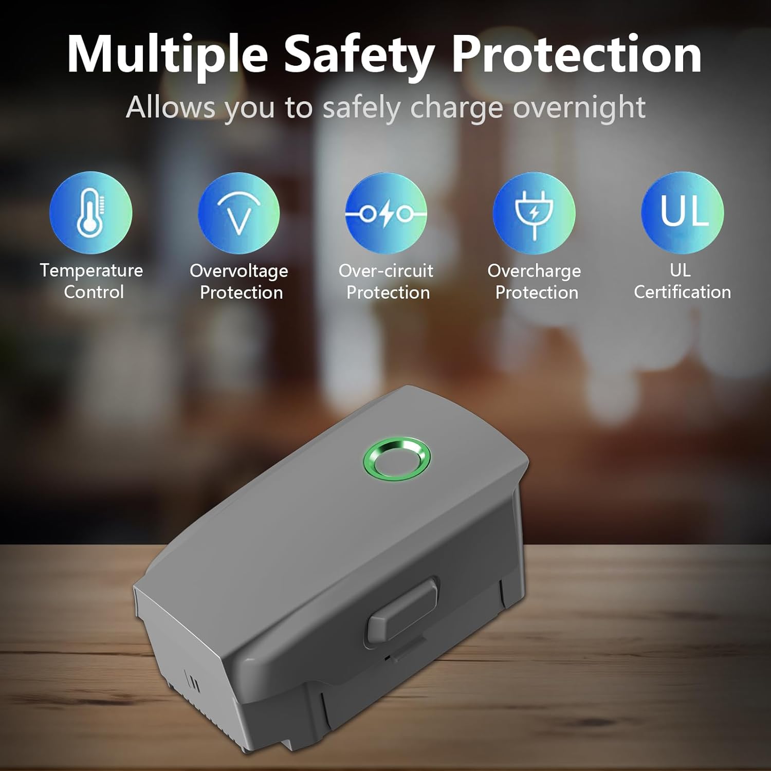Artman Mavic 2 Pro – Batería de vuelo inteligente de 3850mAh 15.4V para DJI Mavic 2 Pro, Mavic 2 Zoom, Mavic 2 Enterprise Drone, 31 minutos de vuelo