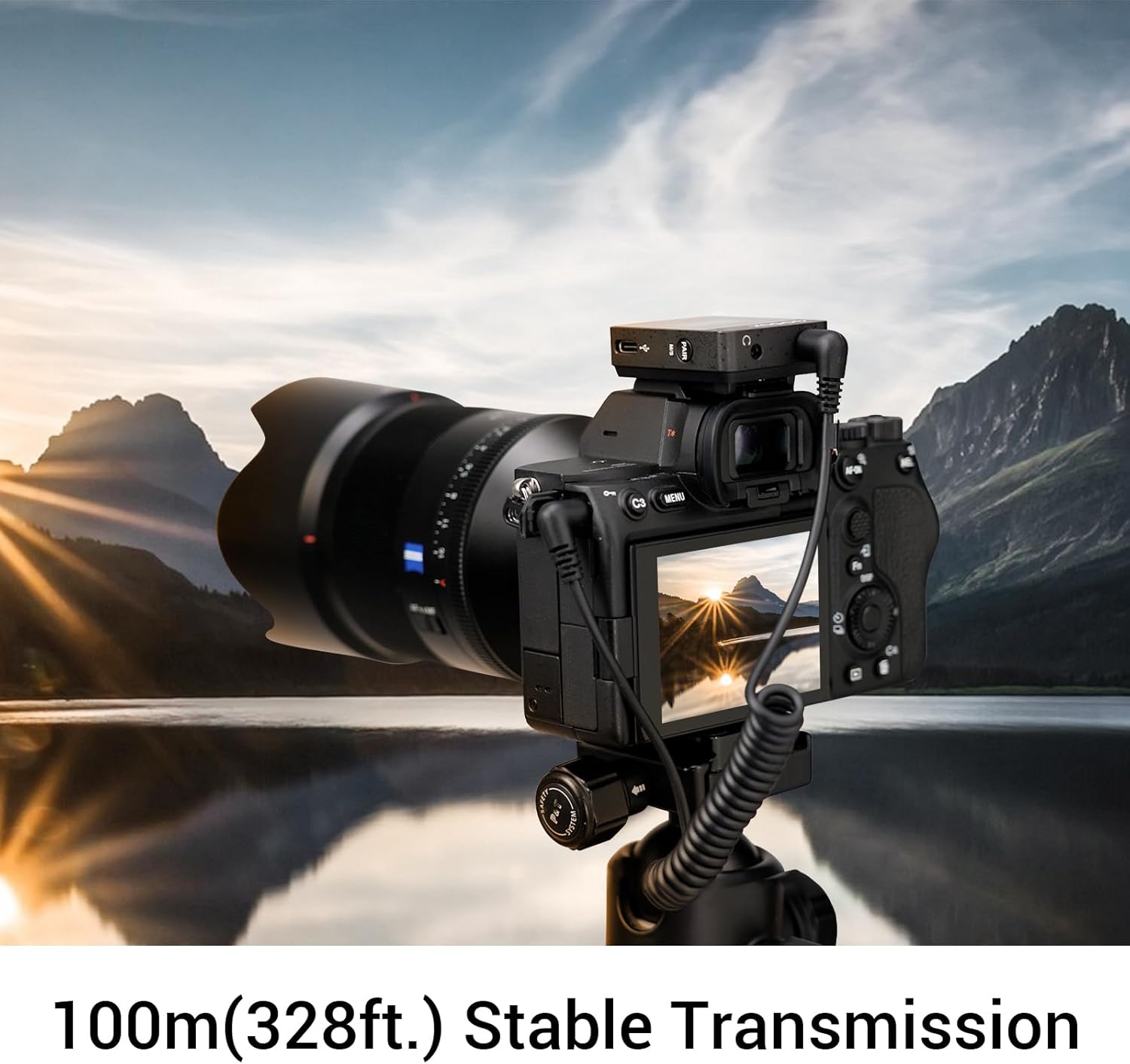 GODOX MoveLink M2 II 2.4GHz Wireless Lavalier Microphone (2 TX+1 RX+Charging Case), 100m (328ft.) Range, Noise Cancelling Mic, Wireless Microphone