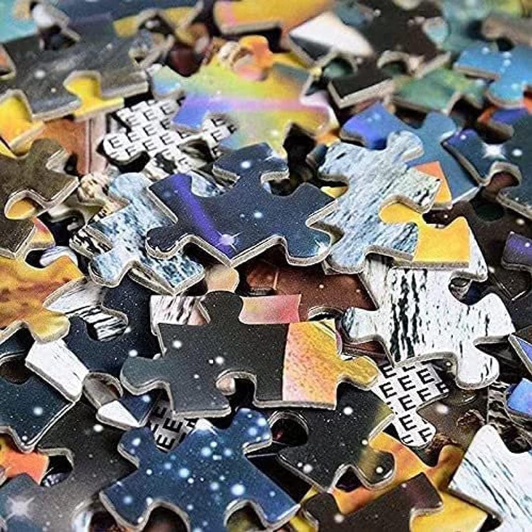 Rompecabezas de 500 piezas para adultos y niños, versículo de la Biblia, Love The Lord Your God with All Your Heart Puzzle Challenging Educativo Fun