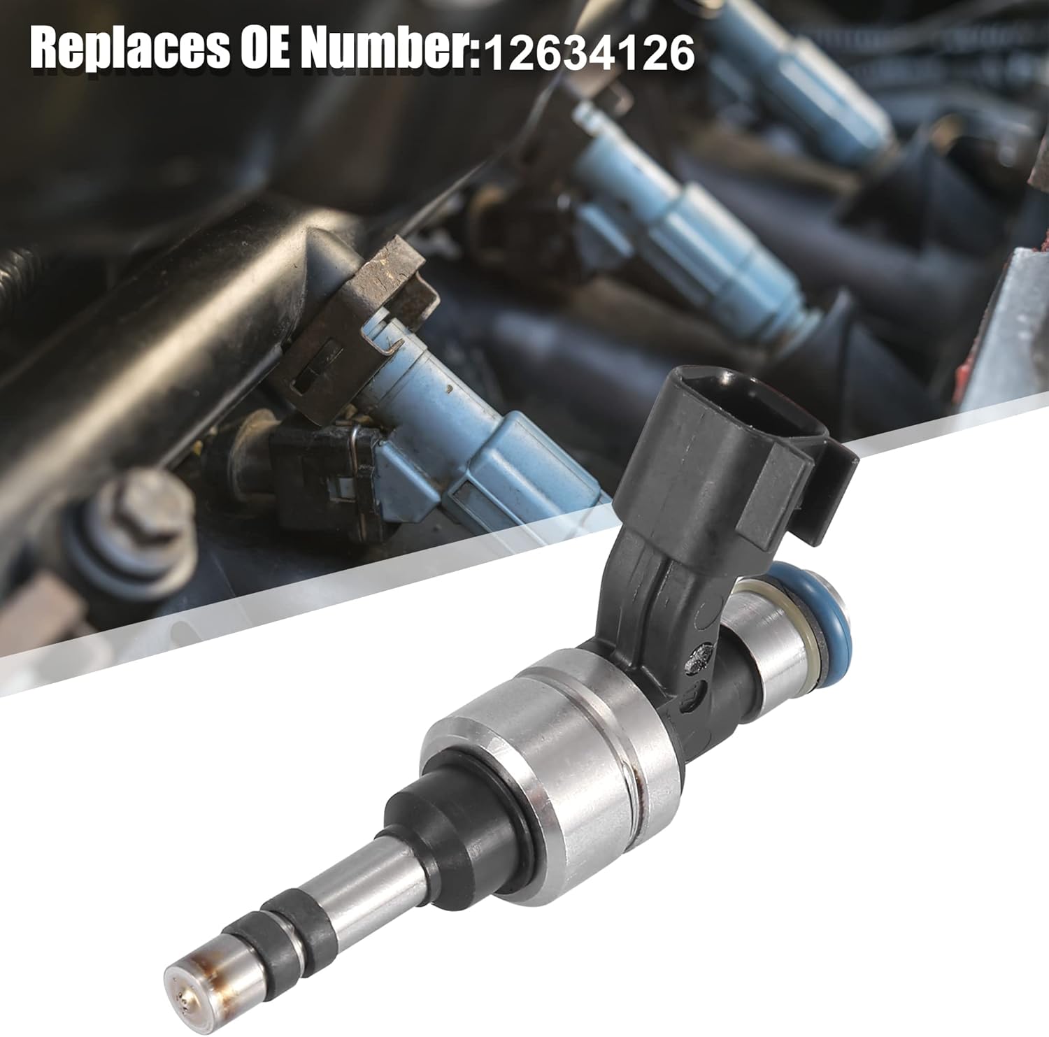 X AUTOHAUX 12634126 Inyector de combustible para Chevrolet Impala 2012-2020 para Buick Enclave 2018-2021 para Cadillac XTS 2013-2019 para GMC Canyon
