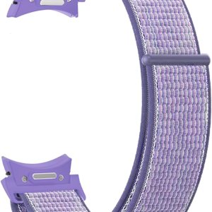 One Click – Correa de nailon sin brecha compatible con Samsung Galaxy Watch 6 5 4 1.575 in 1.732 inGalaxy Watch 6 Classic Band 1.850 in 1.693 One Click – Correa de nailon sin brecha compatible con Samsung Galaxy Watch 6 5 4 1.575 in 1.732 inGalaxy Watch 6 Classic Band 1.850 in 1.693