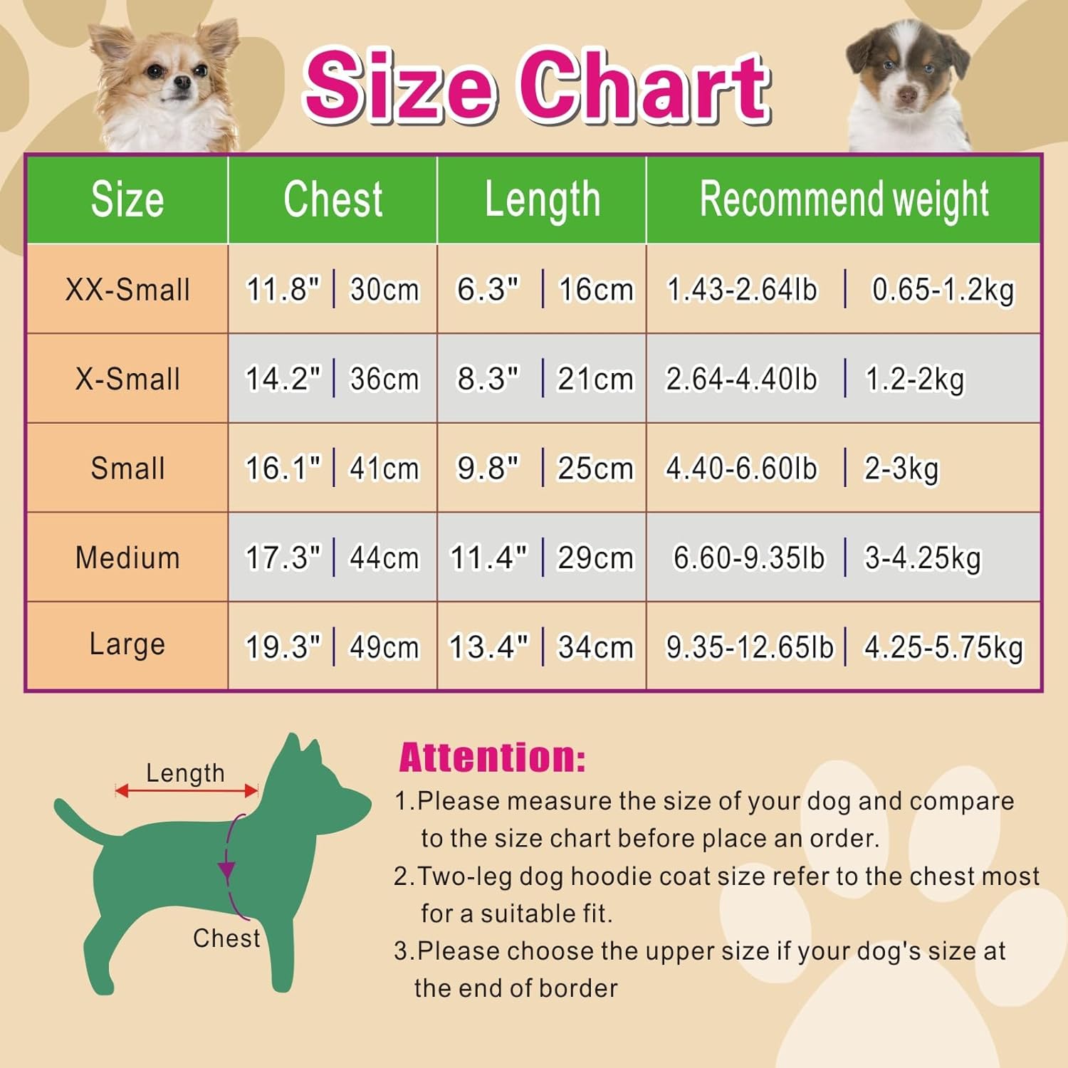Jecikelon Sudadera con capucha para perro de invierno con bolsillos, ropa cálida para perros pequeños, abrigo de Chihuahua, ropa de cachorro y gato