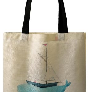 Bolsa de lona para mujer, con bonito estampado, reutilizable, de algodón, a la moda, escuela, compras, playa, comestibles Bolsa de lona para mujer, con bonito estampado, reutilizable, de algodón, a la moda, escuela, compras, playa, comestibles