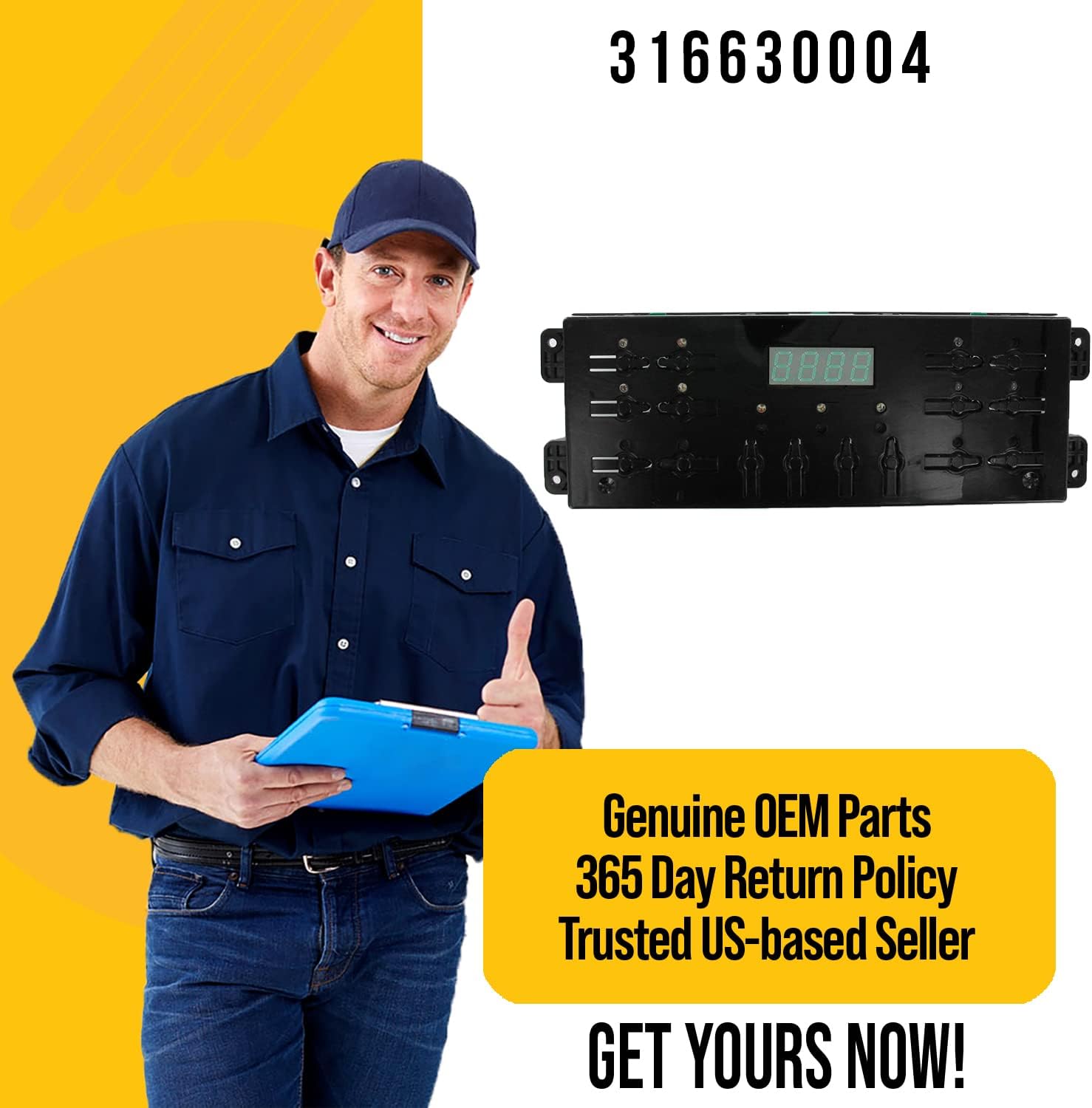 316630004 Range – Placa de control electrónica – Sustituye a AP5736343, 3016955, PS8689401