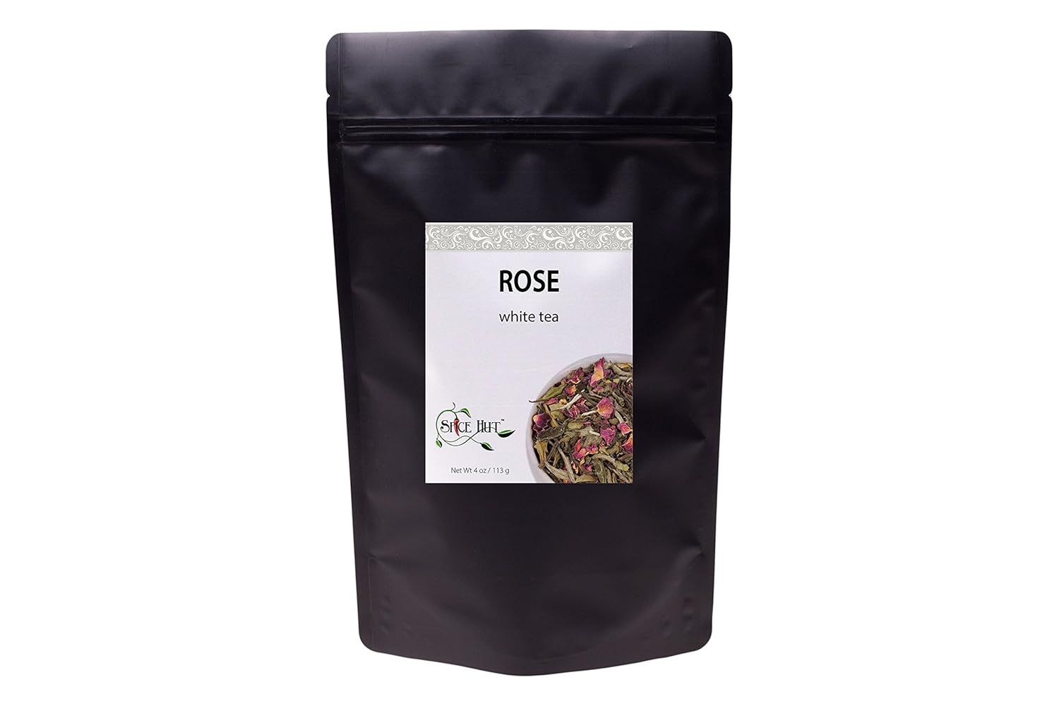 Hoja suelta de té blanco rosa, 4 onzas, el primer sorbo de té