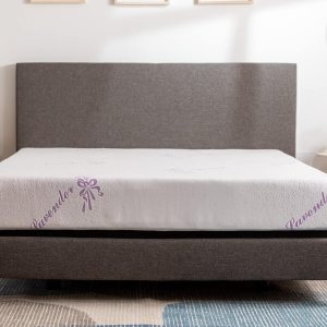TULO by Mattress Firm Colchón lavanda de espuma viscoelástica de 8 pulgadas Comodidad media Alivio de presión que reduce el dolor Tamaño TULO by Mattress Firm Colchón lavanda de espuma viscoelástica de 8 pulgadas Comodidad media Alivio de presión que reduce el dolor Tamaño