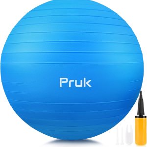Pelota de yoga, pelota de pilates gruesa antideslizante para embarazo, parto, entrenamiento y entrenamiento básico, pelota de fitness antiestallidos Pelota de yoga, pelota de pilates gruesa antideslizante para embarazo, parto, entrenamiento y entrenamiento básico, pelota de fitness antiestallidos