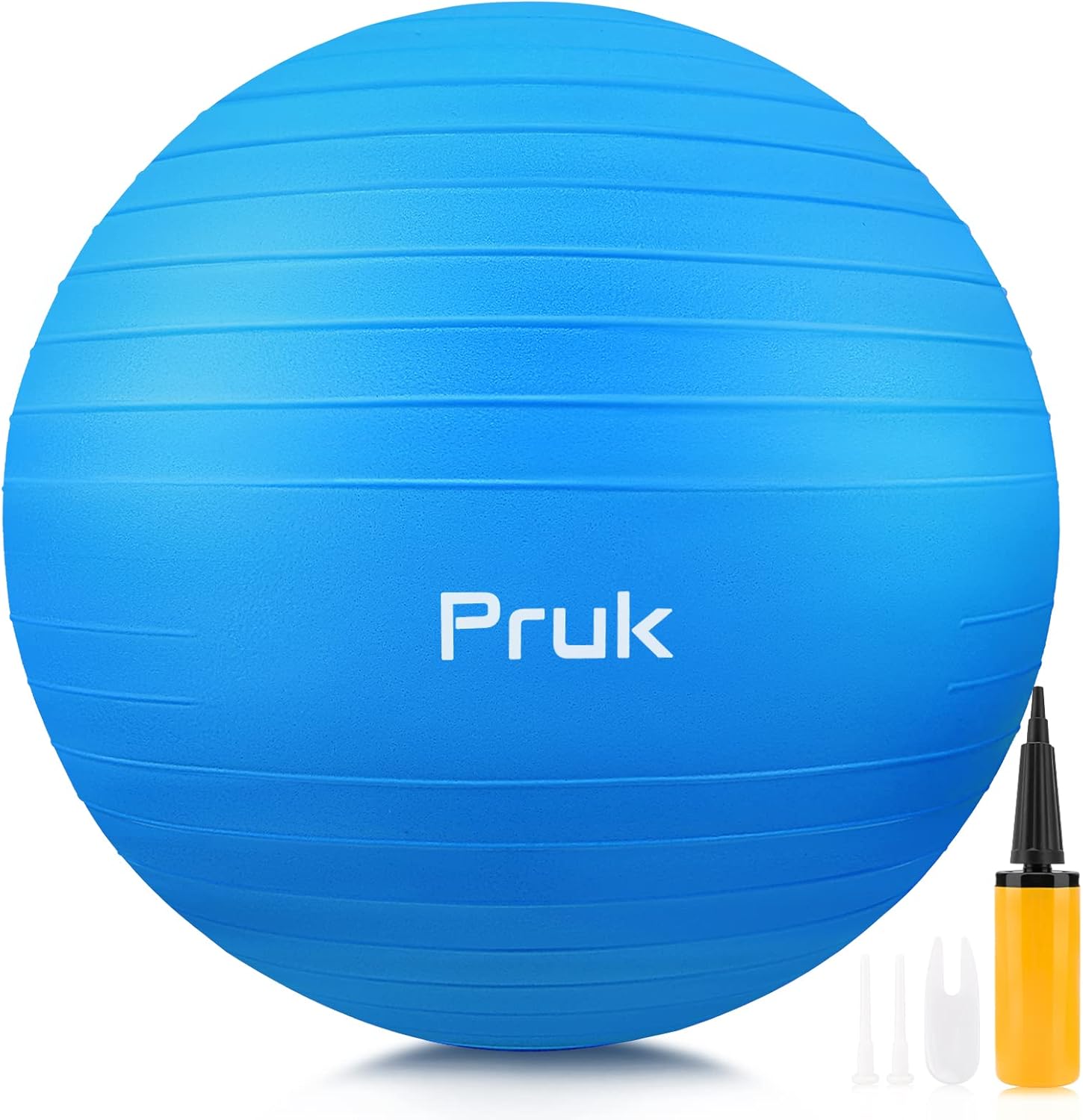 Pelota de yoga, pelota de pilates gruesa antideslizante para embarazo, parto, entrenamiento y entrenamiento básico, pelota de fitness antiestallidos