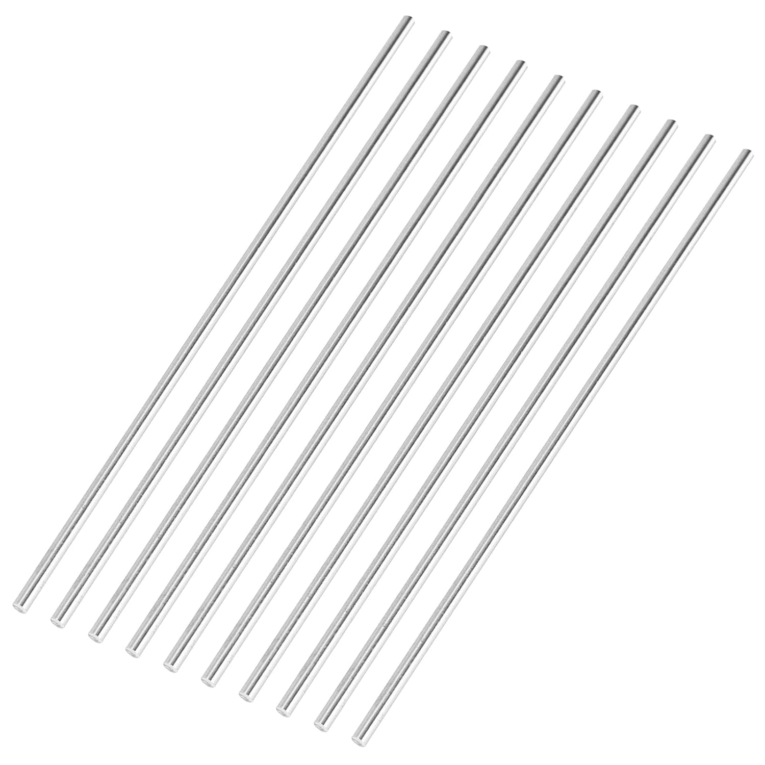 Varilla redonda de acero inoxidable 304, varillas de metal sólido para torno para manualidades, modelo, automóvil, helicóptero, avión (0.079