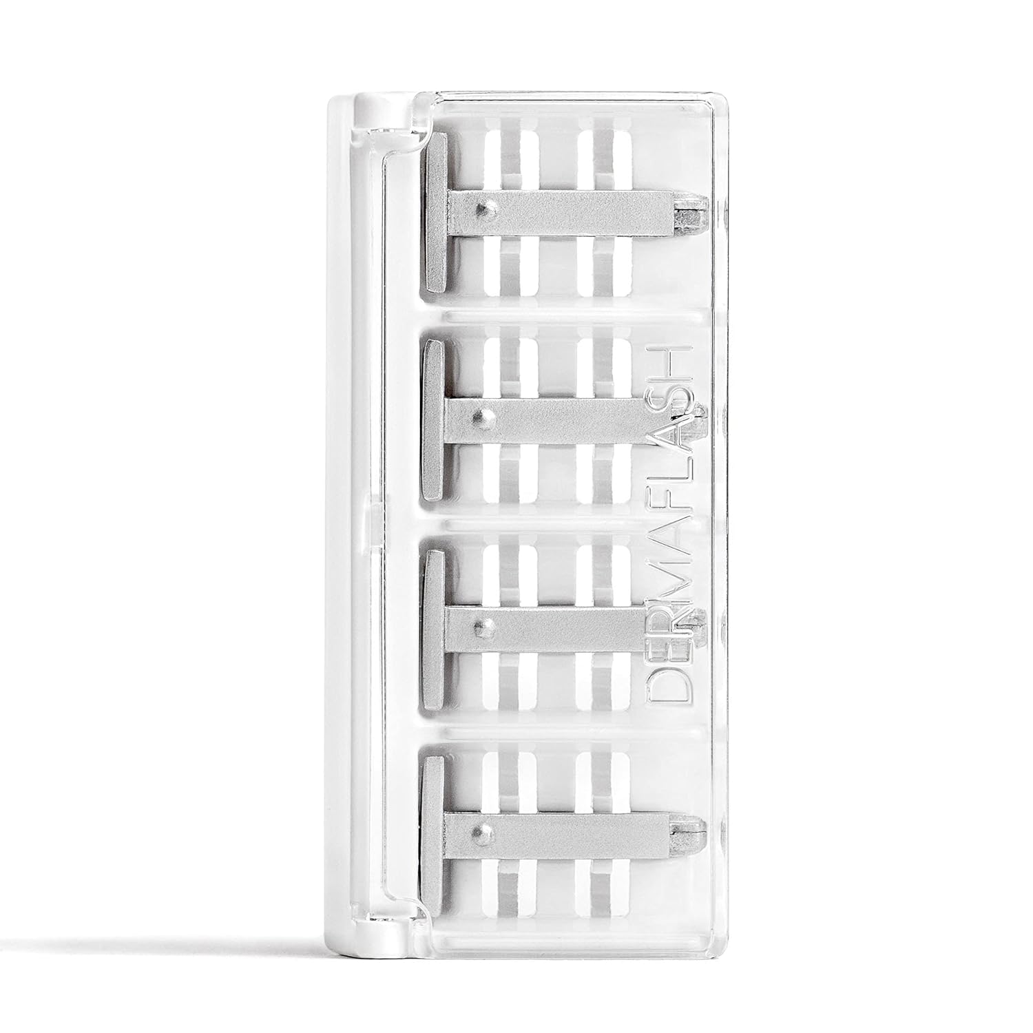 DERMAFLASH Mini juego de reposición de removedor de vello facial con bordes de precisión, 3 pulgadas de largo x 0.7 pulgadas de ancho x 1.5 pulgadas