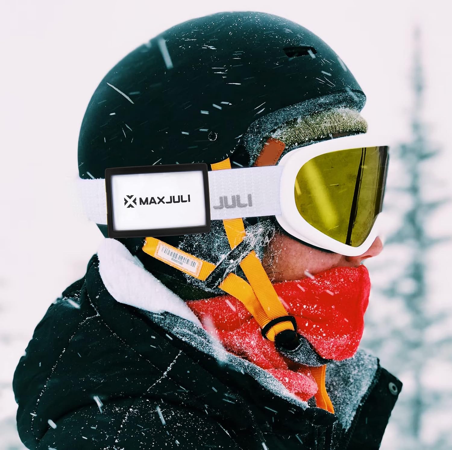 MAXJULI Gafas de esquí Pass Holder 3013