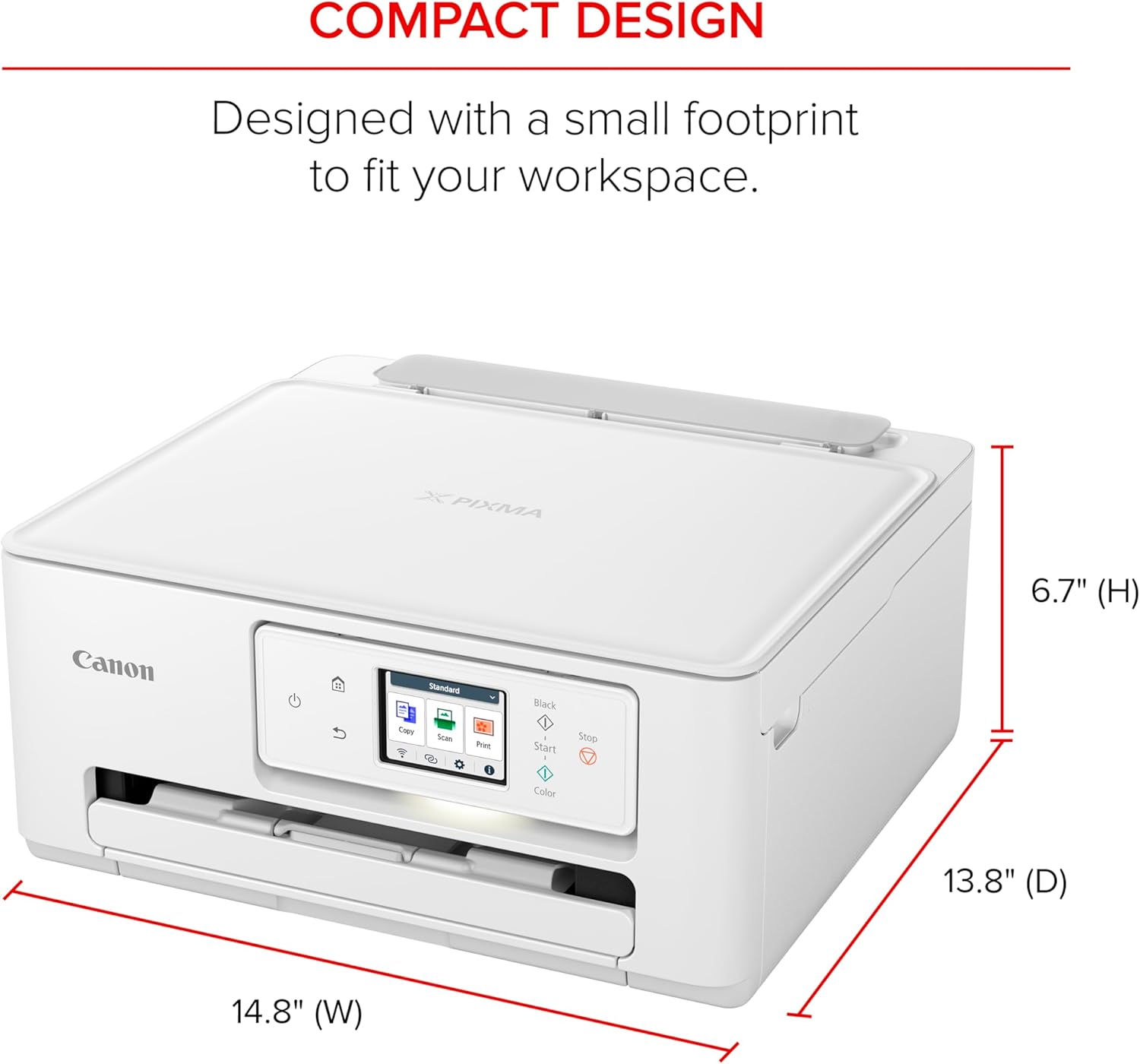 Canon PIXMA TS7720 – Impresora inalámbrica todo en uno para el hogar