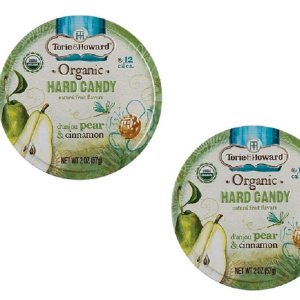 Caramelo duro orgánico de pera y canela D’Anjou por Torie & Howard Candy Company – Lata de 2 onzas (paquete de 2) Caramelo duro orgánico de pera y canela D’Anjou por Torie & Howard Candy Company – Lata de 2 onzas (paquete de 2)