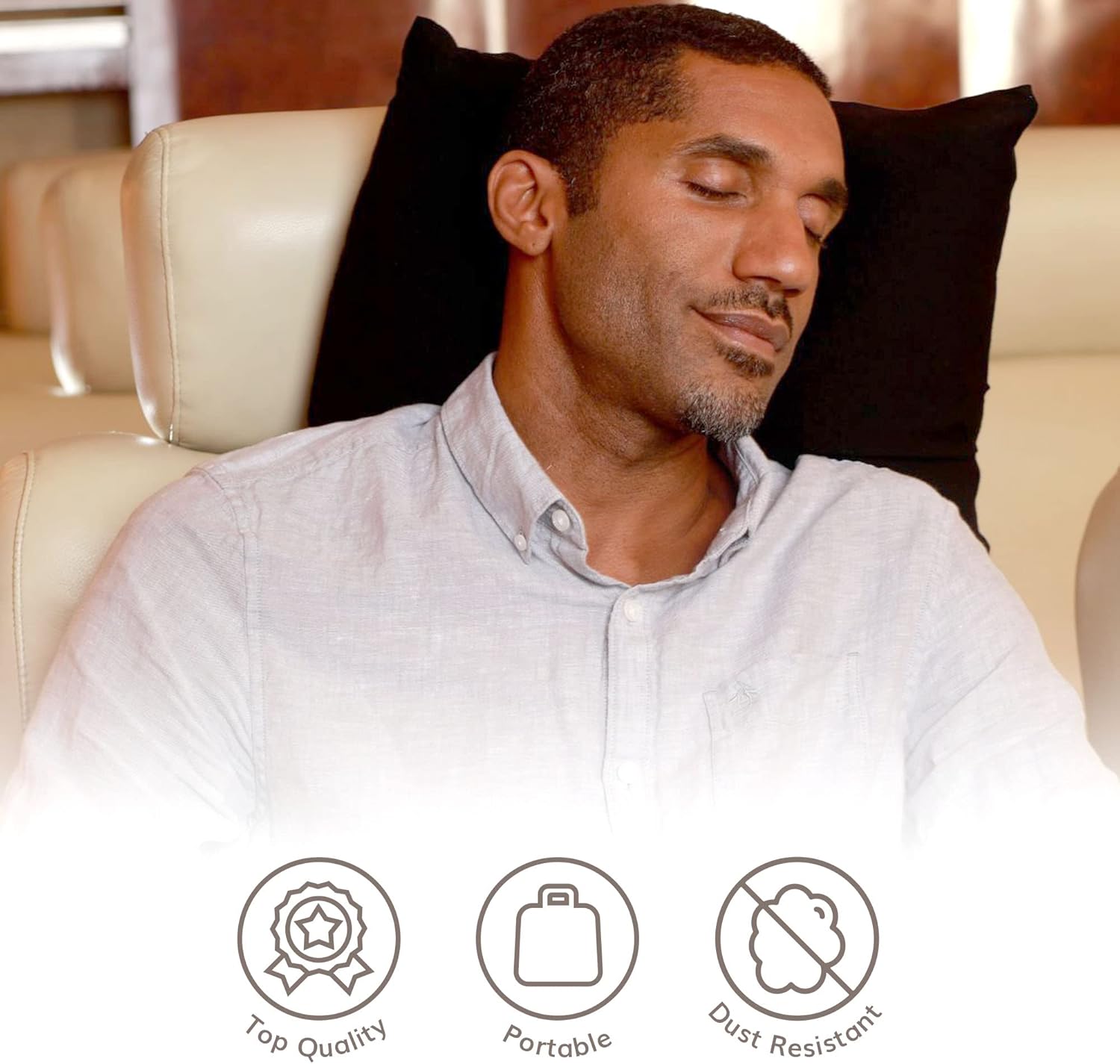 Happyluxe Fundas de almohada pequeñas, fundas de almohada de viaje pequeñas, hipoalergénicas, 17 x 13 pulgadas, lavables a máquina, fabricadas en