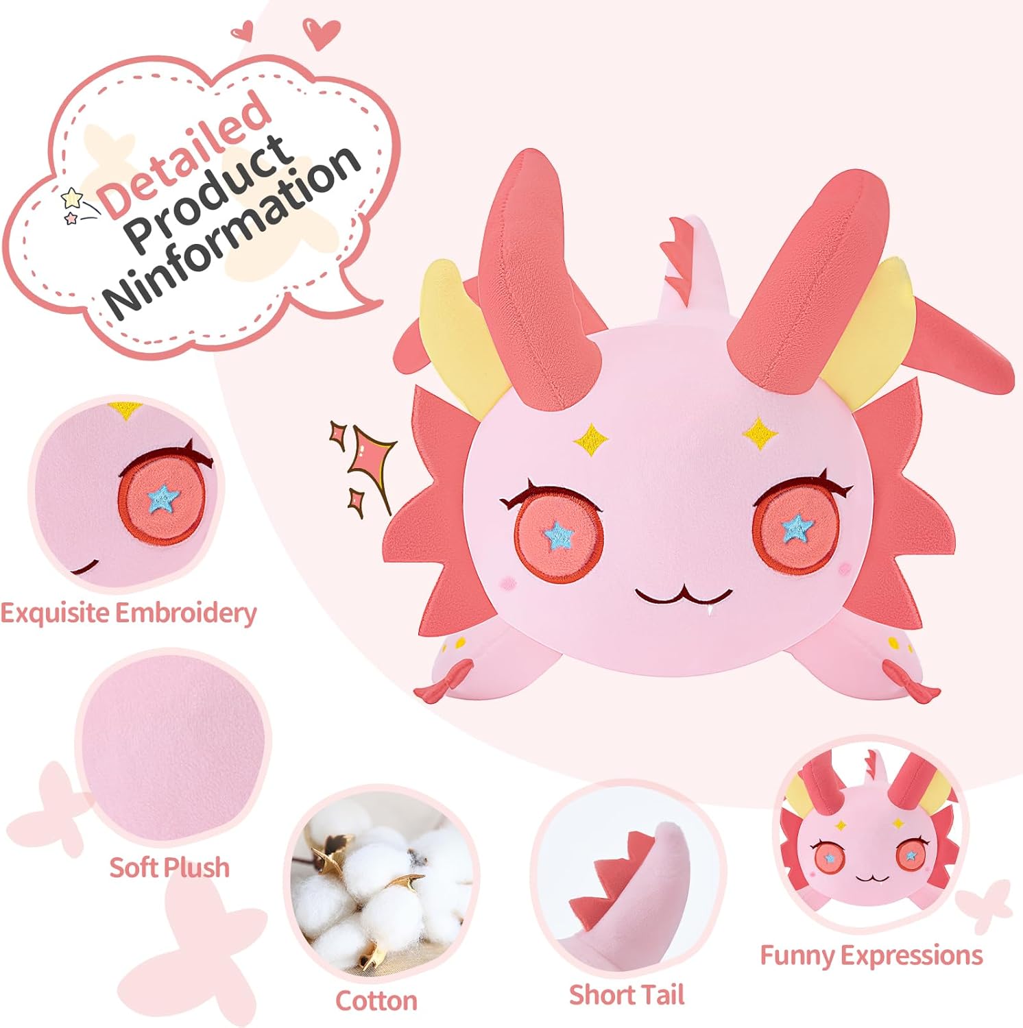 Juguetes de peluche de gato, muñeco de peluche de gato Meow de 11 pulgadas, lindo y suave, peluche de animales de peluche, regalo de fiesta para
